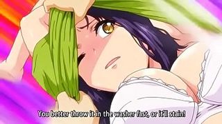 Глазастые хентайные девочки наслаждаются членами и даже балуются писингом